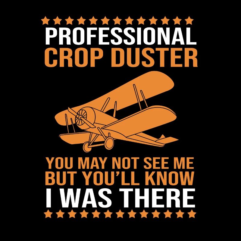 Crop Duster Flugzeug Pilot