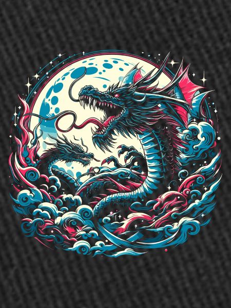 Dragons au clair de lune