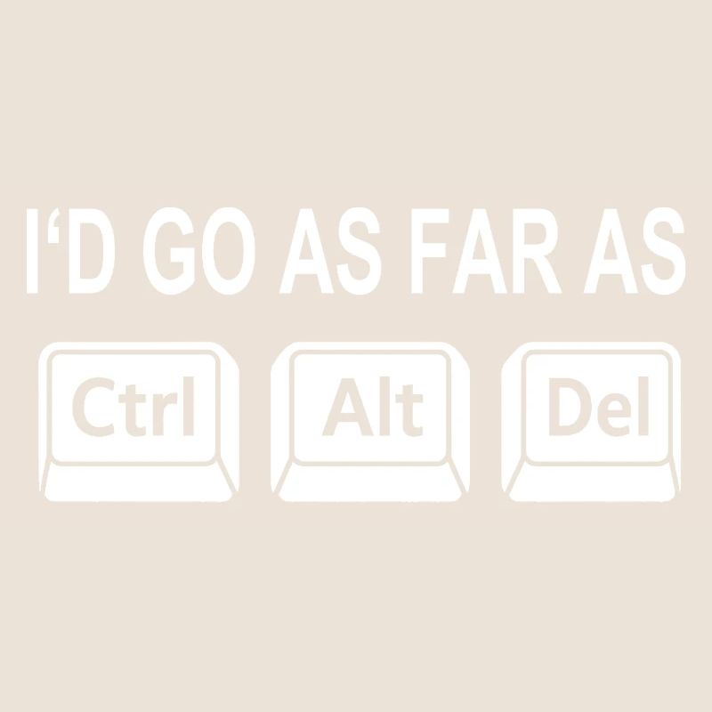 Programmer Shortcut Geek IT Support Computer Ta