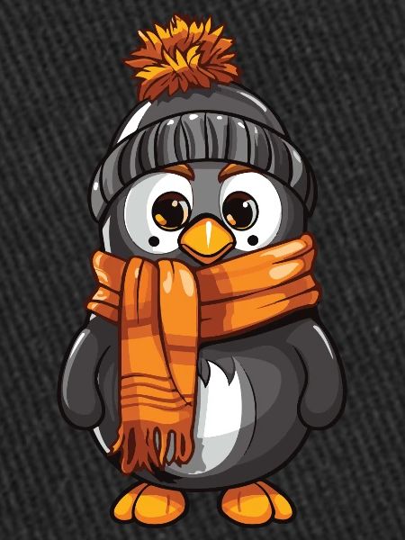 Penguin Winter Comic