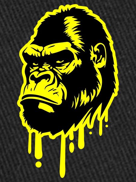 Gorilla Symbol Head