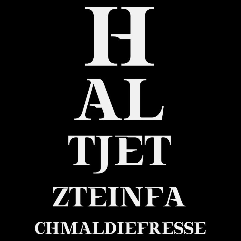 Fresse halten lustig Geschenkidee Geschenk