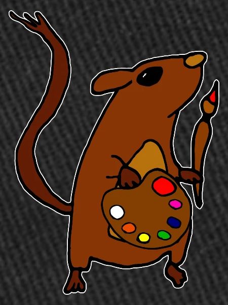 Artist Mouse Gerbil Painter