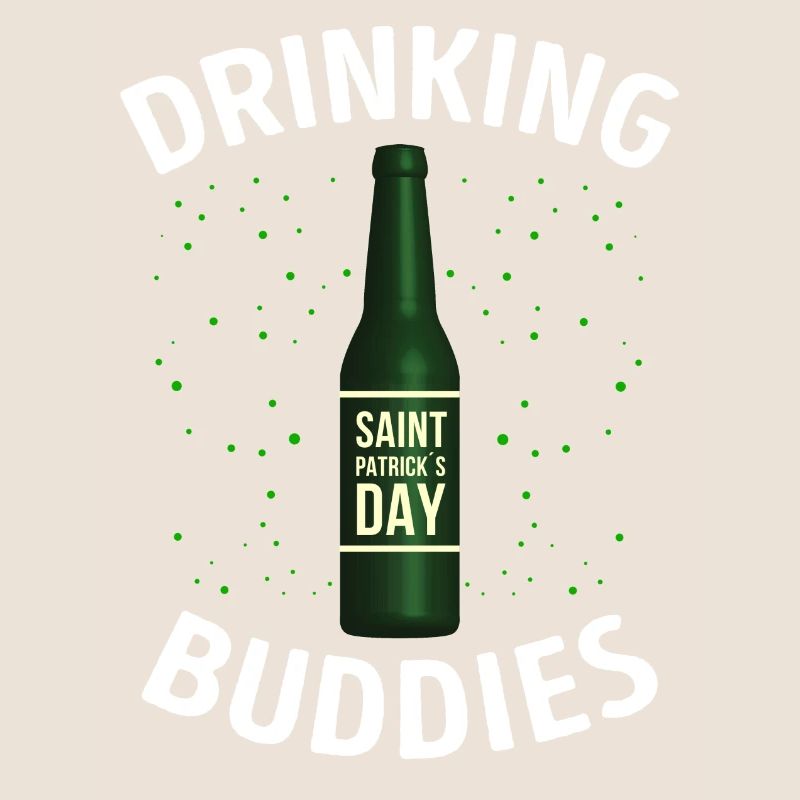 Fête des copains de boisson Saint-Patrick