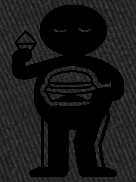 Eating burgers