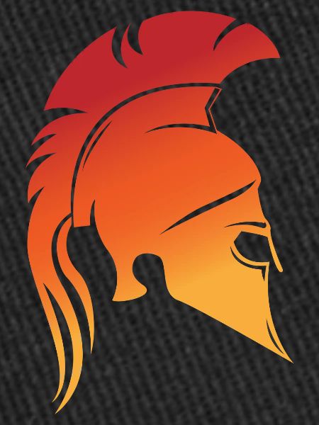 Sparta design, fire red