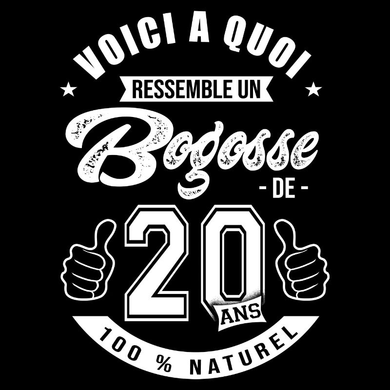 Bogosse de 20 ans anniversaire 20 ans