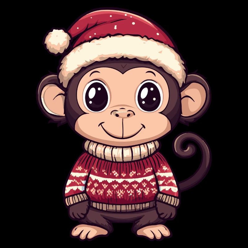 Monkey Christmas Comic