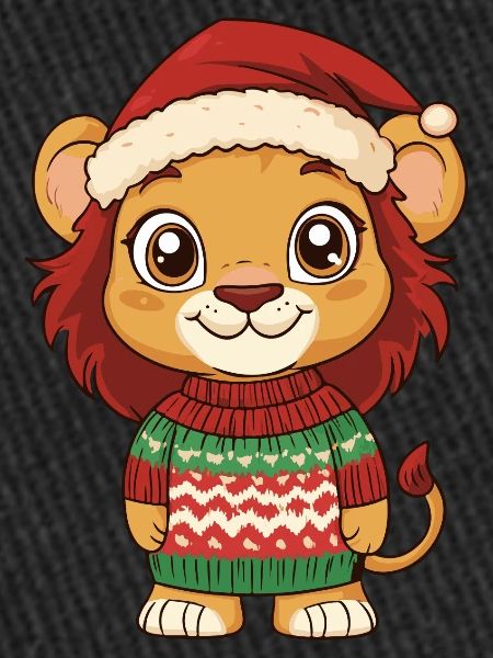 Bande dessinée de Noël Lion