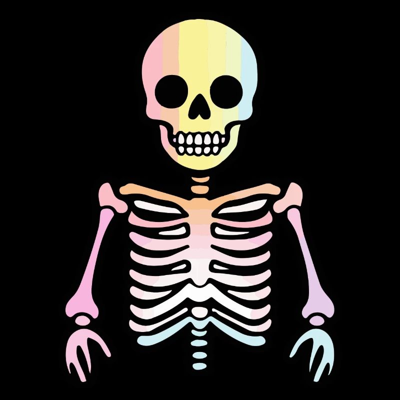 Skeleton Halloween Funny