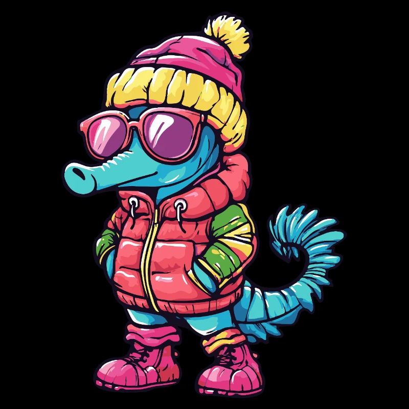 Hippocampe Bande dessinée cool