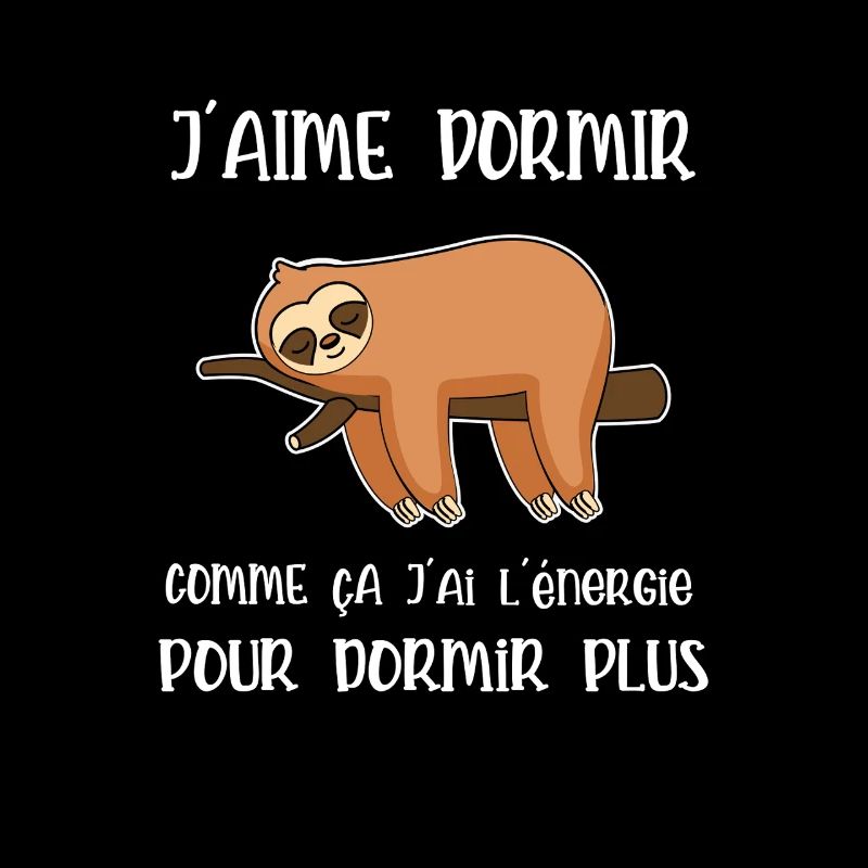 j'aime dormir