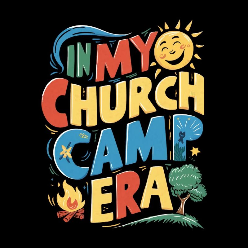 À l’époque de mon camp d’église VBS, Bible Camp Fun