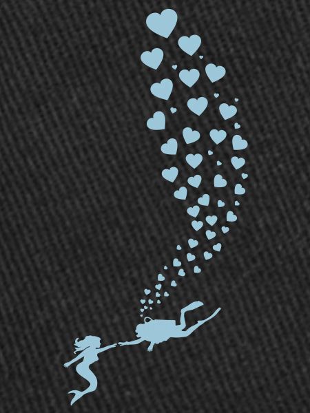 Plongeur sirène d'amour