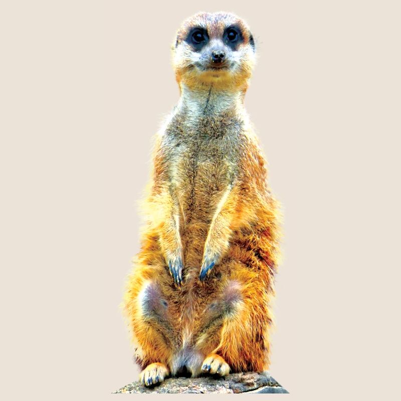 Suricate cool décontracté mignon mignon mignon