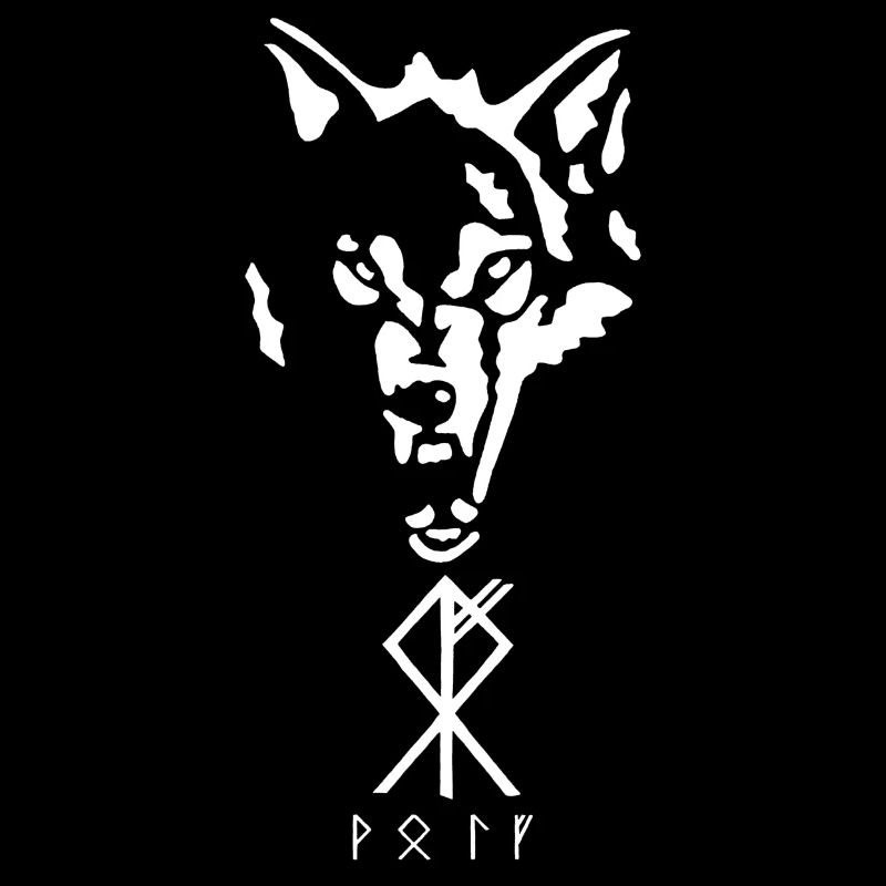 Wikinger-Rune des Wolfes
