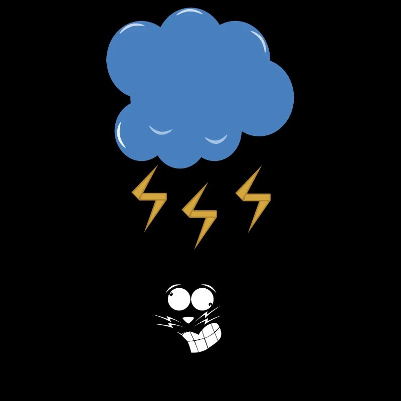 CAT STRUCK BY LIGHTNING