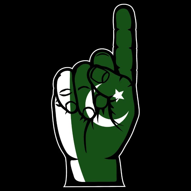 Drapeau pakistanais numéro 1