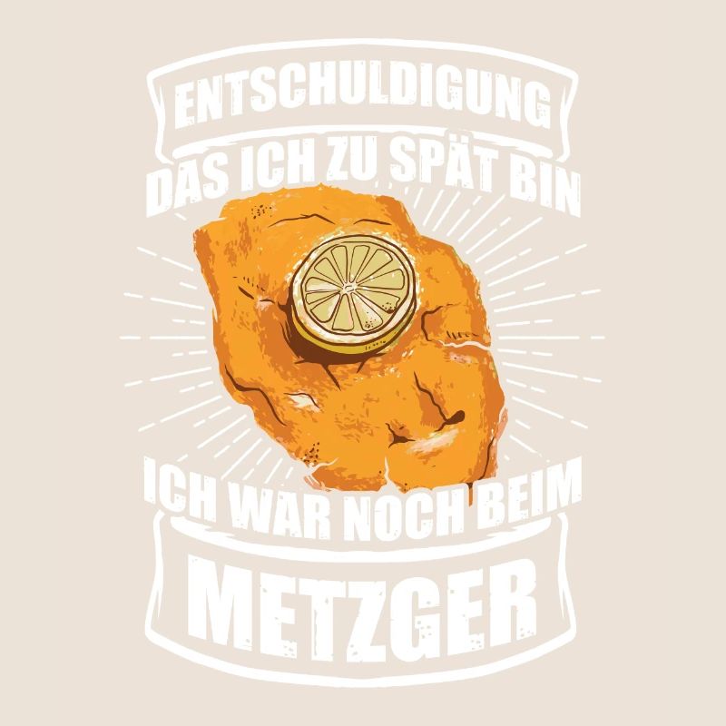 Schnitzel Ich war noch beim Metzger