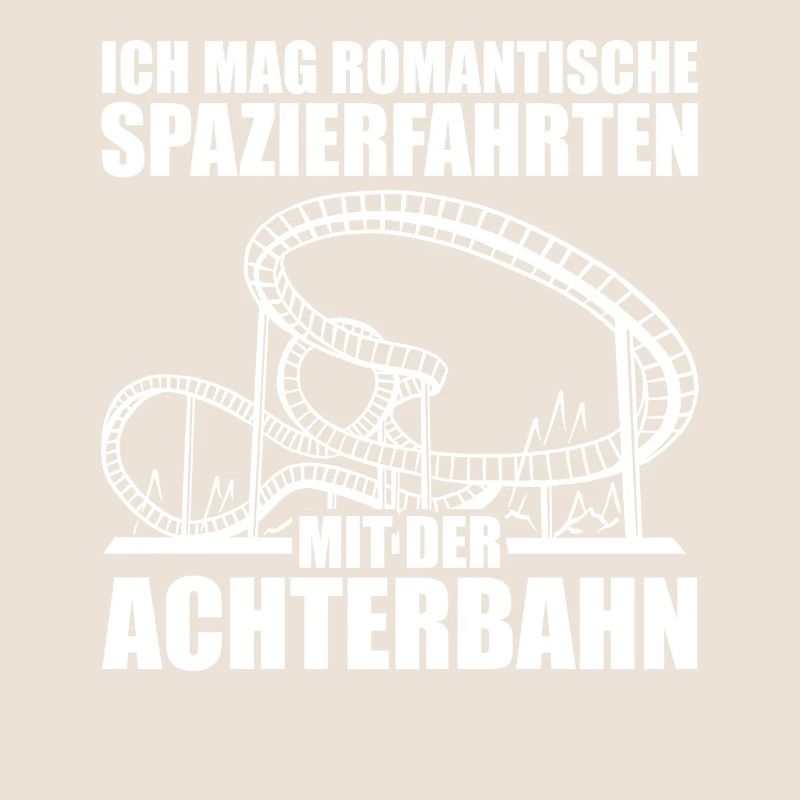 Mit der Achterbahn Freizeitpark Rollercoaster