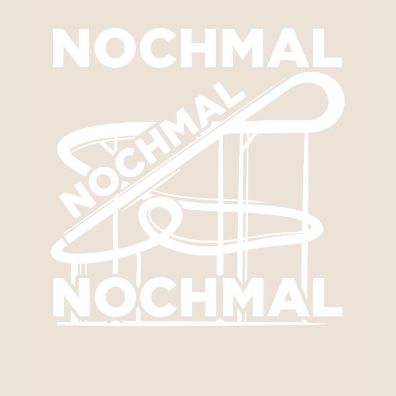 Nochmal Freizeitpark Rollercoaster Achterbahn