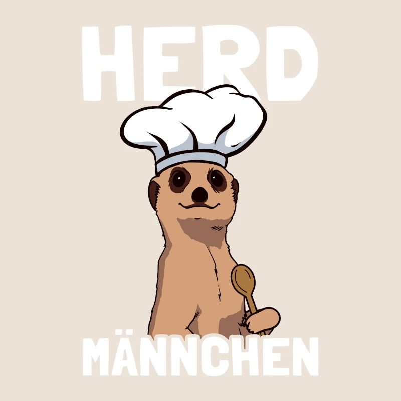 Herdmännchen Erdmännchen Koch Backen Bäcker