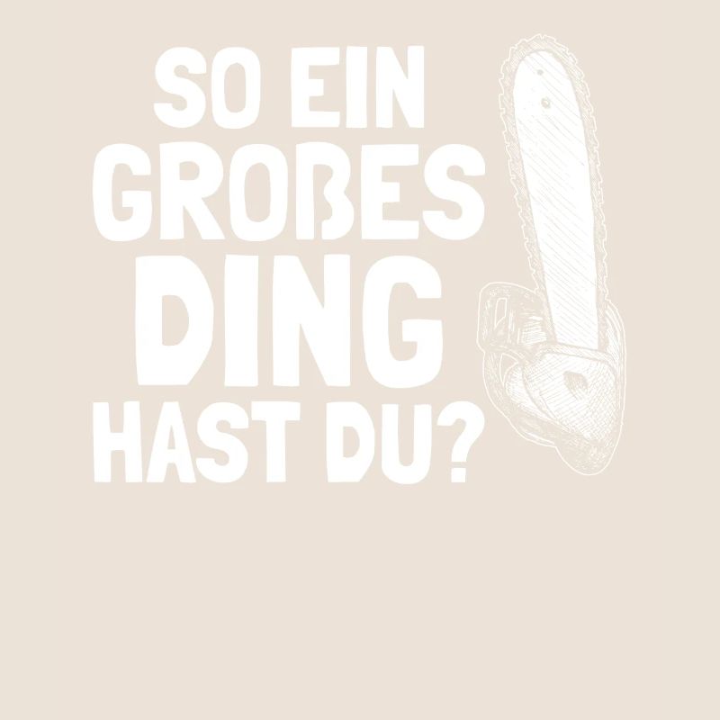 Großes Ding Holz machen Holzfäller Waldarbeiter