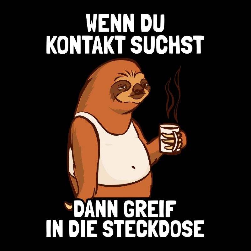 Wenn du Kontakt suchst Humor Sarkasmus Ironie