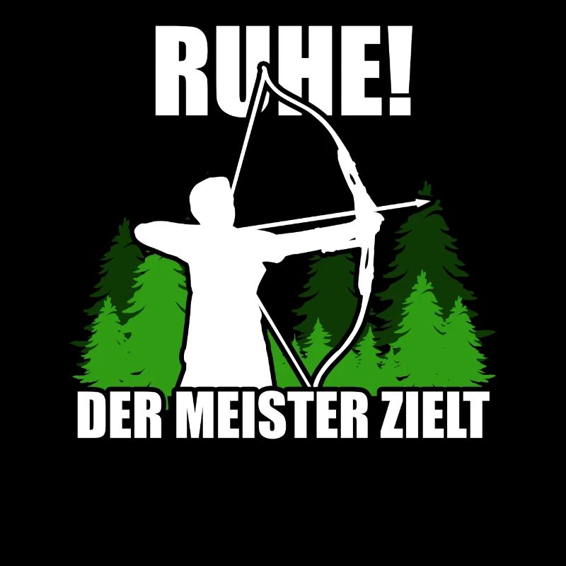 Der Meister Pfeil Bogen Bogenschießen Bogenschütze