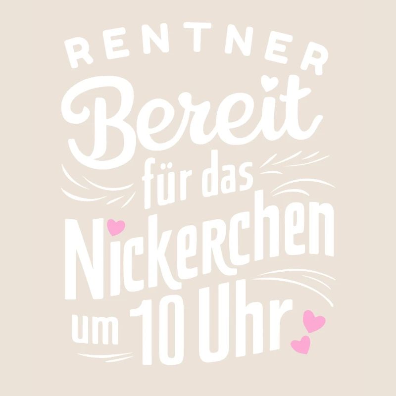 Rentner-Nickerchen Ruhestand Abschiedsgeschenk