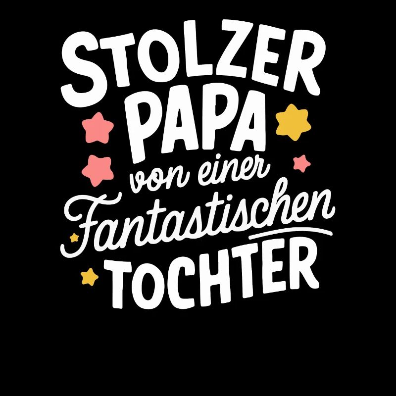 Stolzer Papa Tochter Vatertag Geschenk Bester Papa