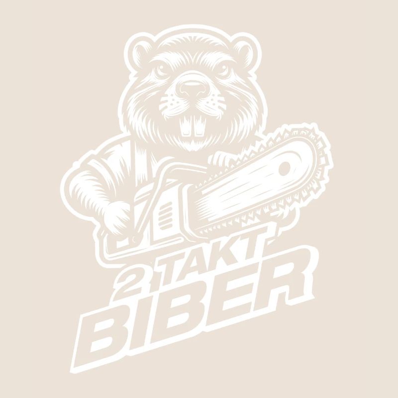 2 Stroke Beaver Wood Making Lumberjack Forester