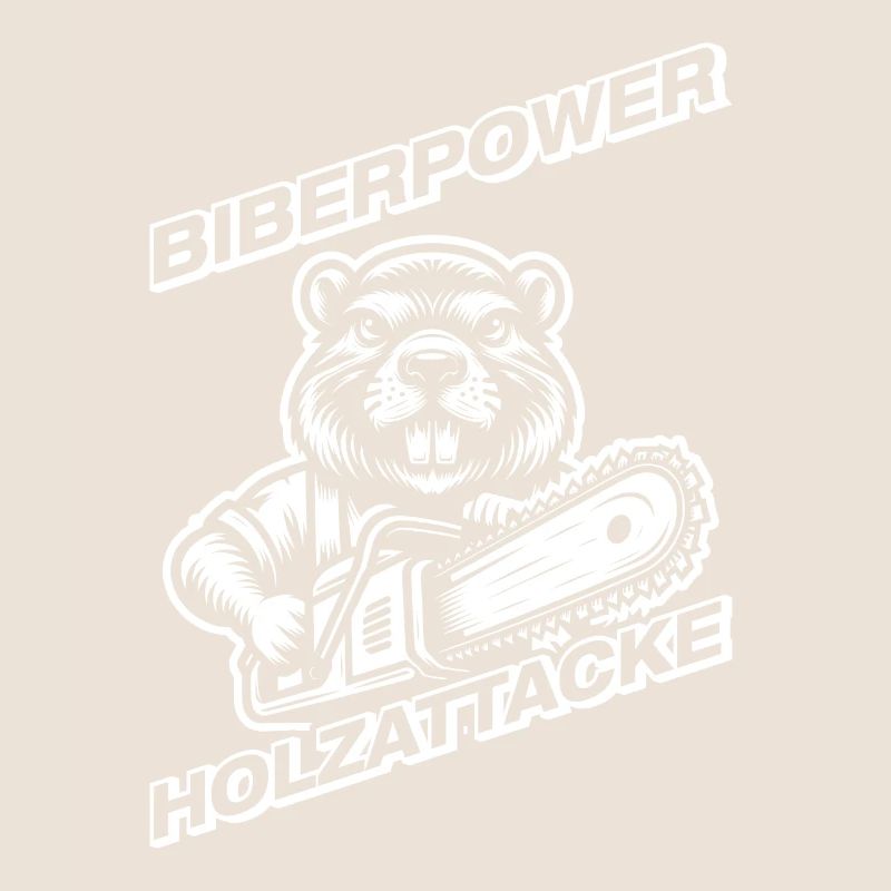 Beaver Power Wood Making Lumberjack Forester