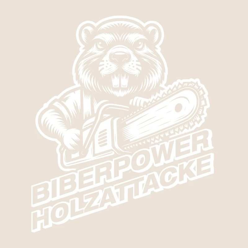 Beaver Power Wood Making Lumberjack Forester