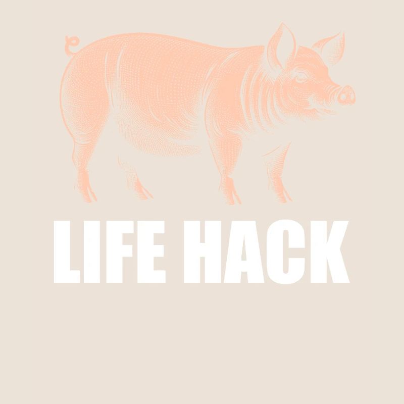 Life Hack Metzger Fun Sarkasmus