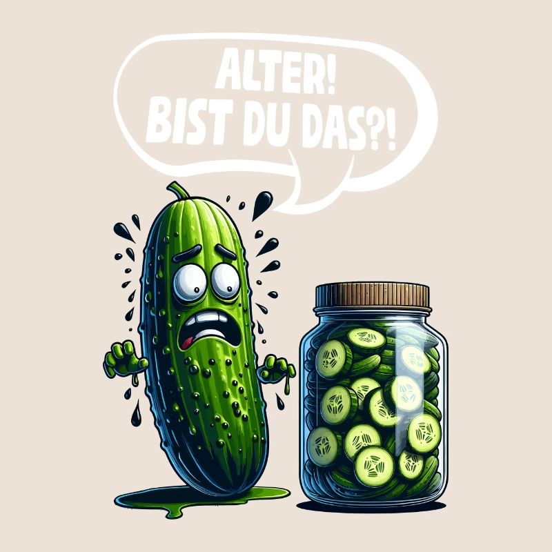 Âge! C’est toi?! Cornichon de concombre Amateurs de concombre