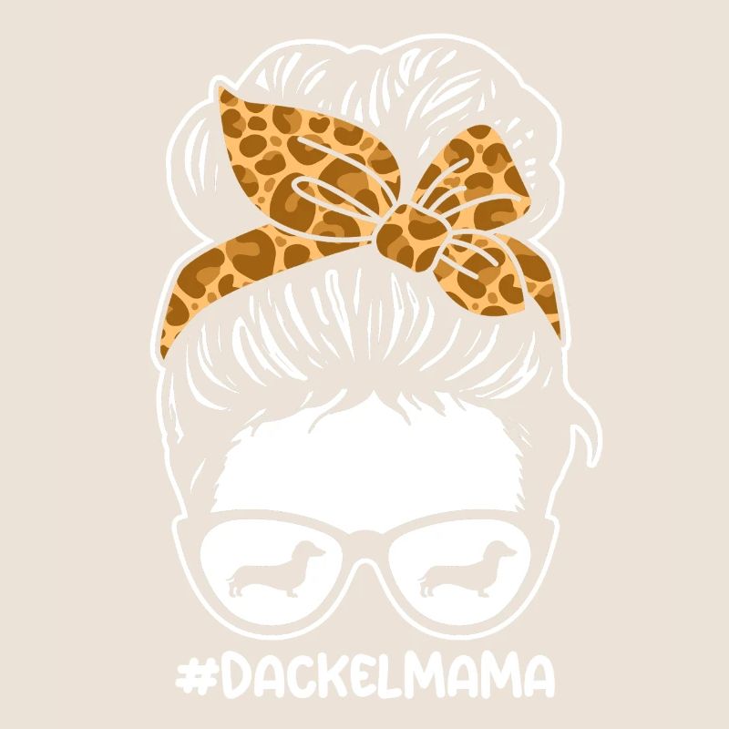 Mama Mutter Hund Dackel