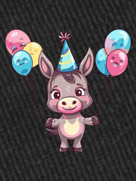 Âne Anniversaire Bébé