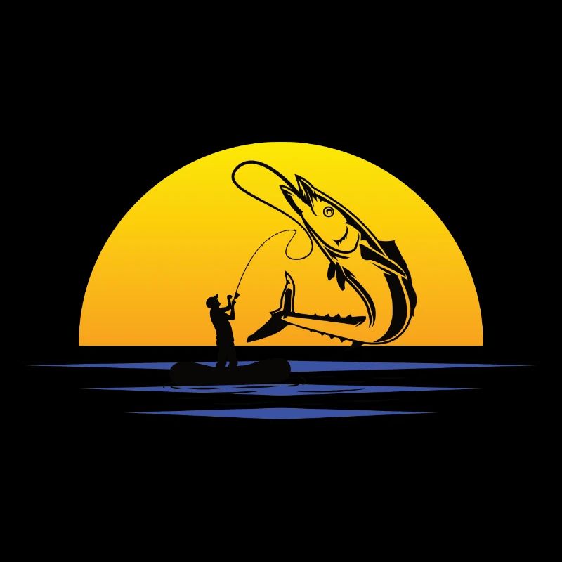 Pêcher pêche pêcher rétro pêcher