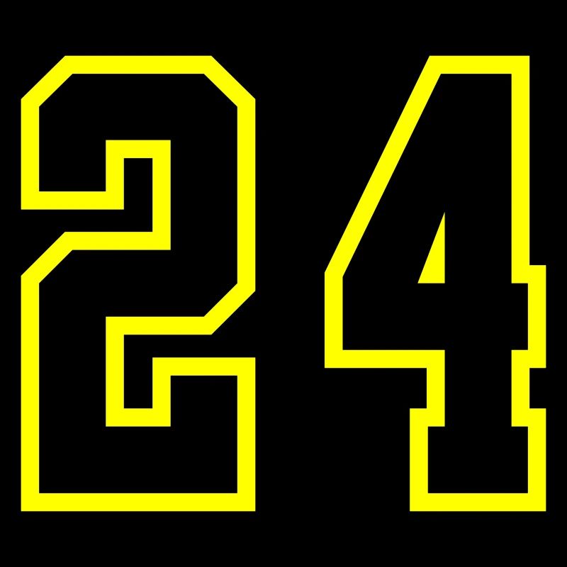 Maillot à 24 numéros
