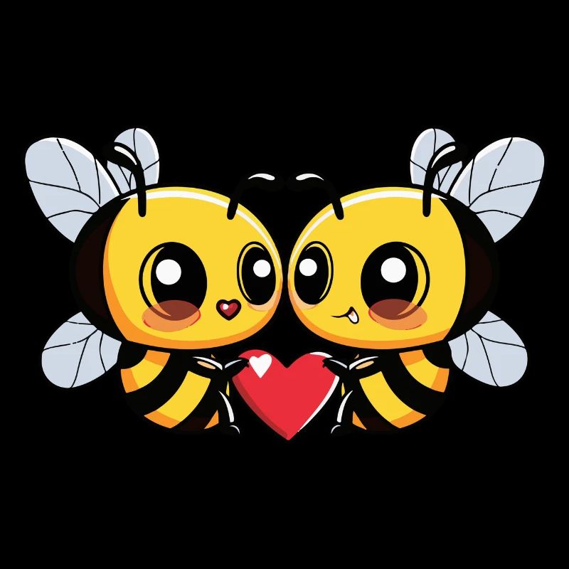 Bee Couple Valentine's Day