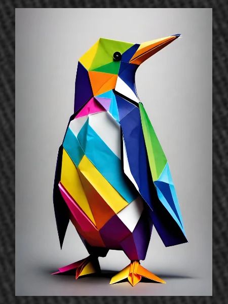 Origami Penguin