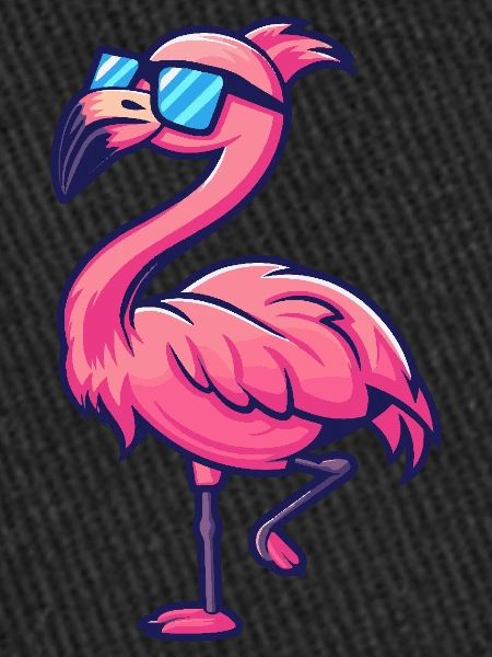 Flamingo Cool Comic