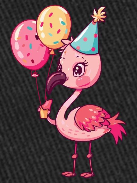 Flamingo Anniversaire Bébé