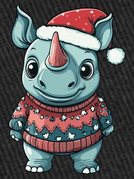 Rhino Christmas Comic