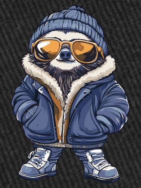 Sloth Cool Comic