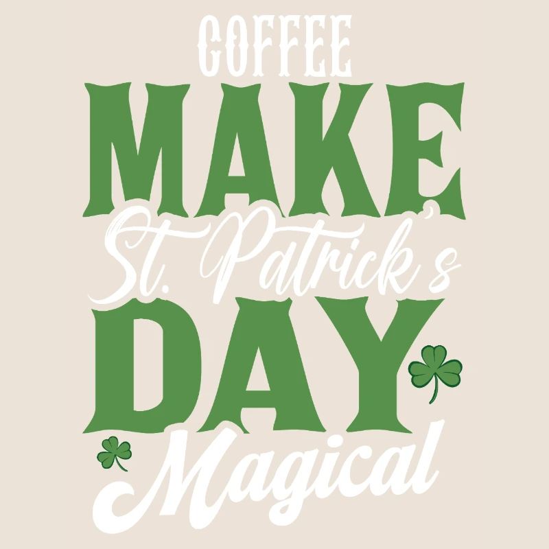 Machen Sie den St. Patrick's Day mit Kaffee magisch