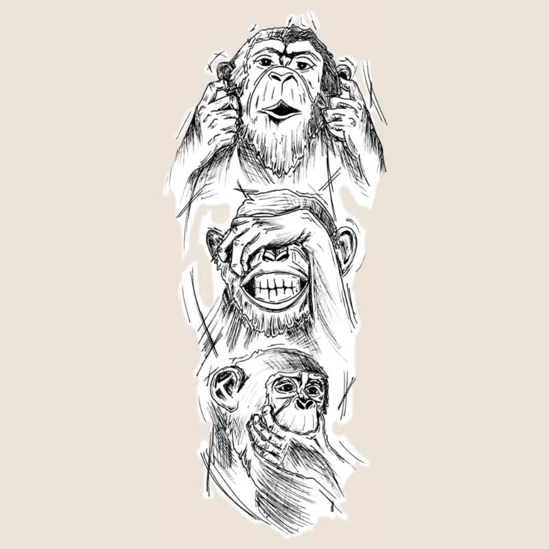 Three Monkeys