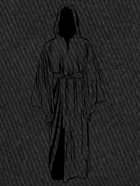 Mönch Illustration Linear