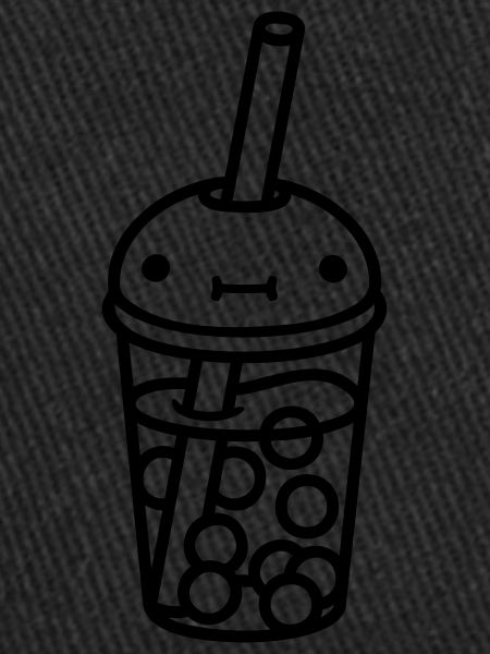 Cute Face Bubble Tea